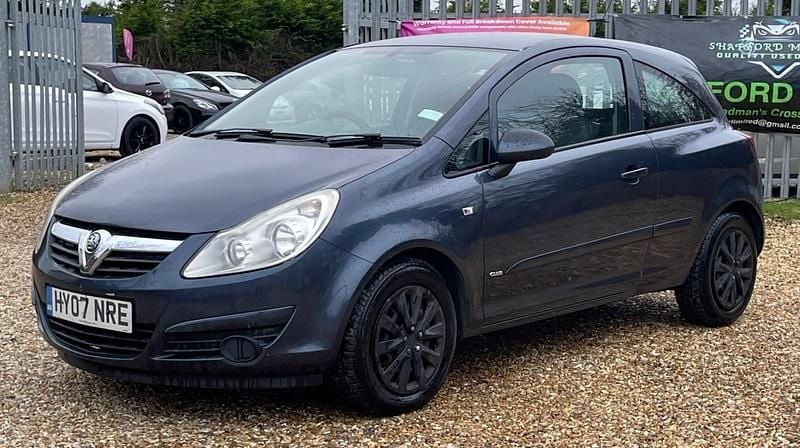 Used Vauxhall Corsa Club 79 HP (58 kW) 2007 Blue Hatchback