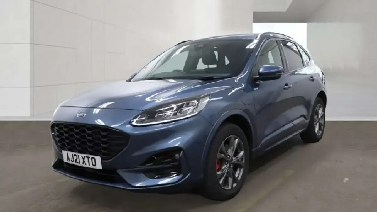 Used Ford Kuga ST-Line 225 HP (165 kW) 2021 Blue SUV