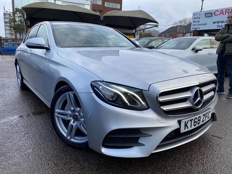 Silver Used 2018 Mercedes E200 AMG line Sedan | £14,999 (Fair price) - Image 1/4