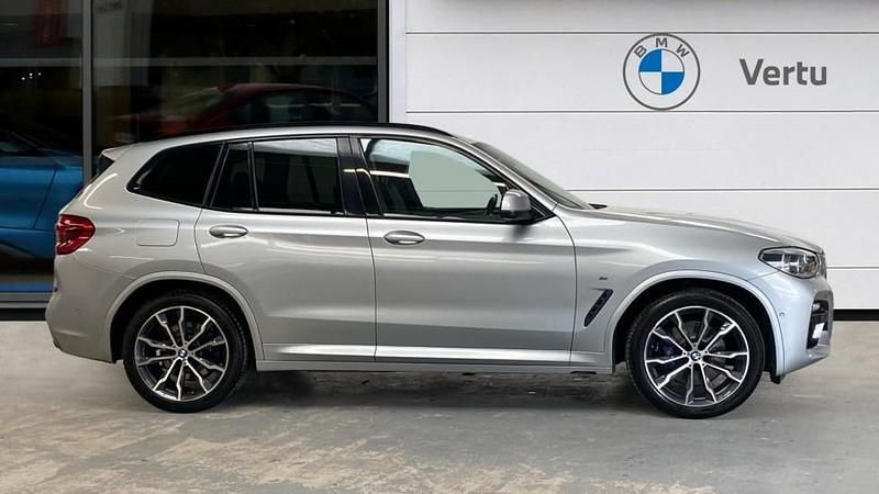 Used BMW X3 M Sport 184 HP (135 kW) 2019 Silver SUV