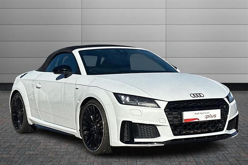 Glacier white Used 2022 Audi TT Black Edition Cabriolet | £31,150 (Expensive) - Image 1/4