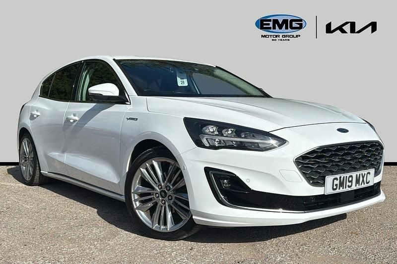White Used 2019 Ford Focus Vignale Hatchback | £15,499 (Fair price) - Image 1/3