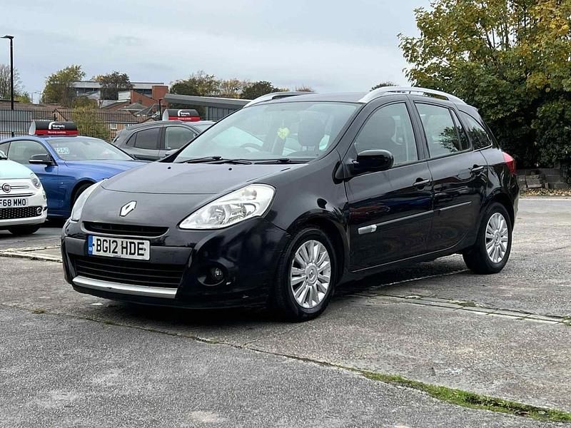 Used Renault Clio GrandTour Expression+ 2012 Black Estate