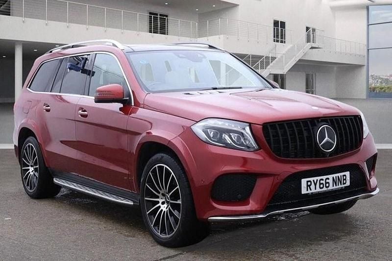 Red Used 2017 Mercedes GLS350 SUV | £24,885 (Fair price) - Image 1/1