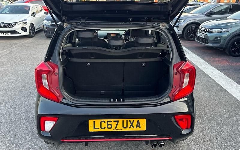 Used Kia Picanto GT-Line 67 HP (49 kW) 2018 Black Hatchback