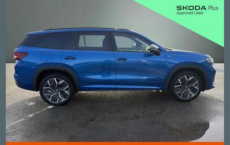 Used Skoda Kodiaq SportLine 147 HP (108 kW) 2025 Race blue metallic SUV
