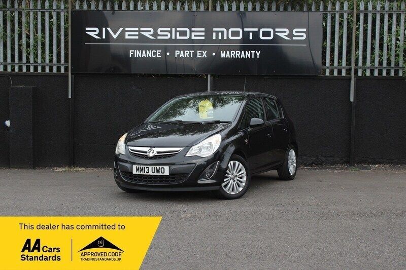 Black Used 2013 Vauxhall Corsa Hatchback | £3,999 (Good price) - Image 1/4