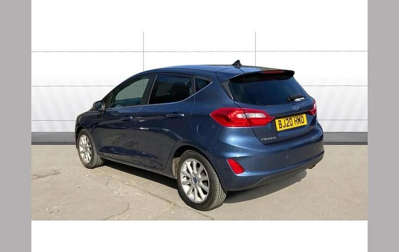 Used Ford Fiesta Titanium 100 HP (73 kW) 2020 Blue Hatchback