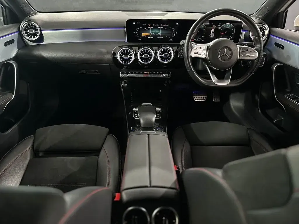 Used Mercedes A200 AMG Line Premium 2018 White Hatchback