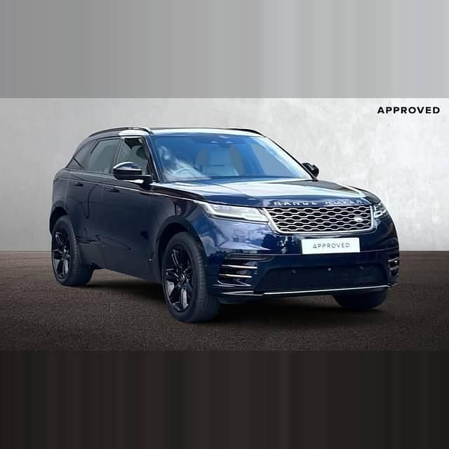Portofino blue Used 2021 Land Rover Range Rover Velar R-Dynamic SUV | £30,990 (Fair price) - Image 1/4