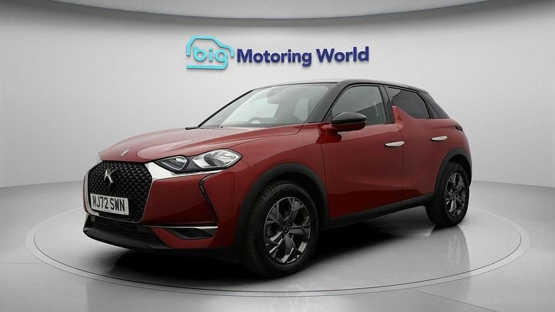 Used DS Automobiles DS3 Crossback Bastille 99 HP (72 kW) 2022 Red SUV