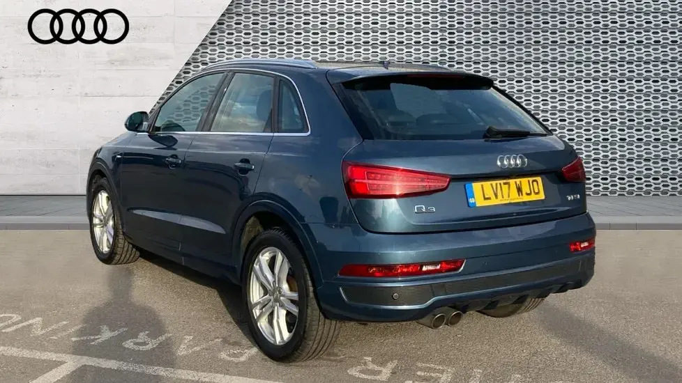 Used Audi Q3 S-Line 150 HP (110 kW) 2017 Blue SUV
