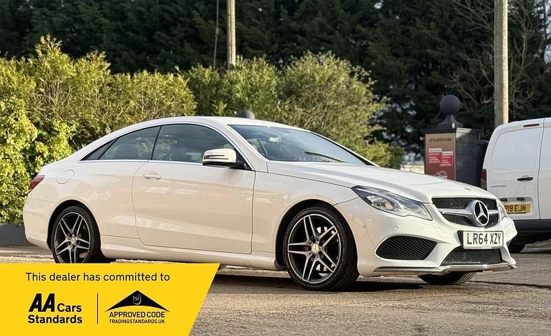 Used Mercedes E220 AMG 2014 White Coupe