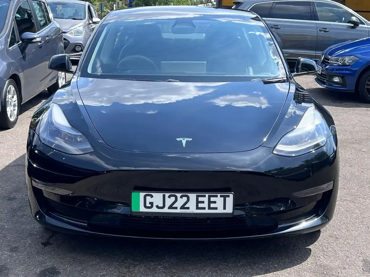 Used Tesla Model 3 Long Range AWD 366 kW (498 HP) 2022 Black Sedan