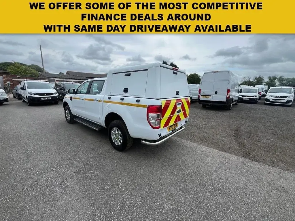 Used Ford Ranger XLT 160 HP (117 kW) 2019 White Pickup
