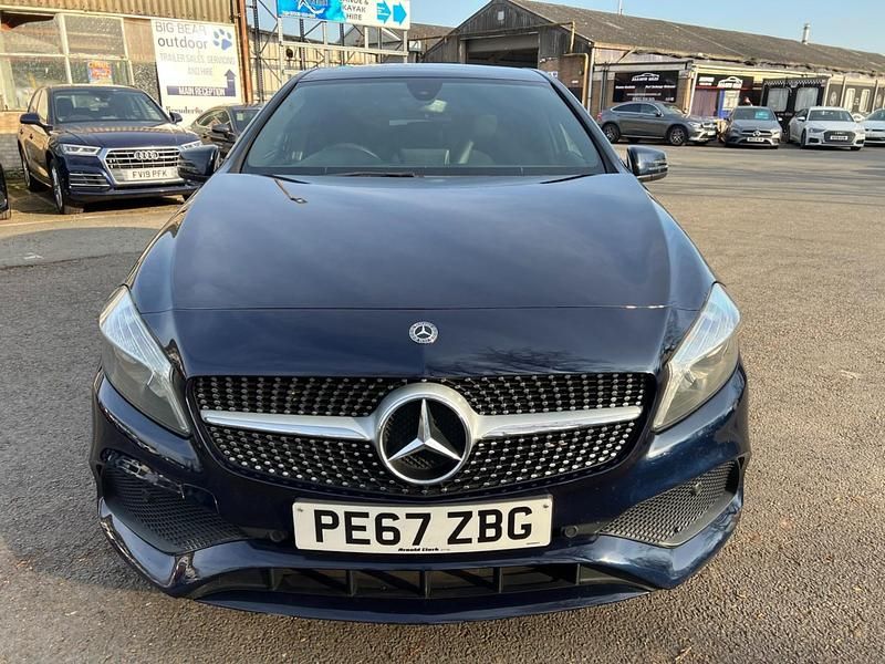 Used Mercedes A180 AMG line 2017 Blue Hatchback