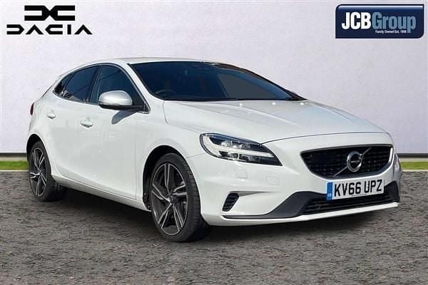 White Used 2016 Volvo V40 R-Design Pro Estate | £10,295 (Fair price) - Image 1/4