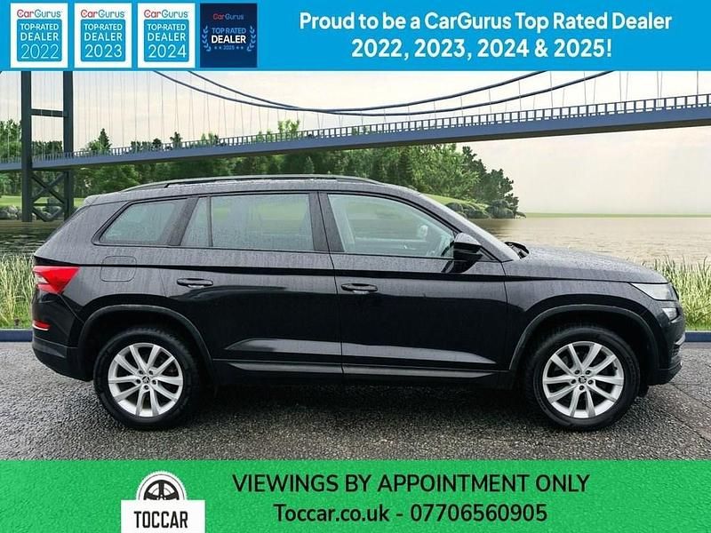 Used Skoda Kodiaq SE 150 HP (110 kW) 2018 Black SUV