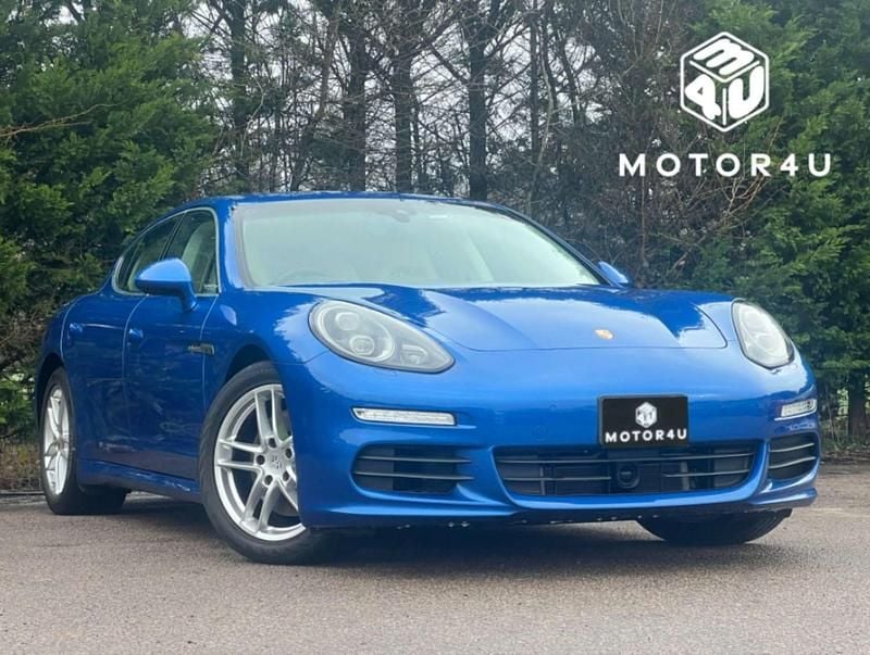 Used Porsche Panamera 2015 Blue Hatchback