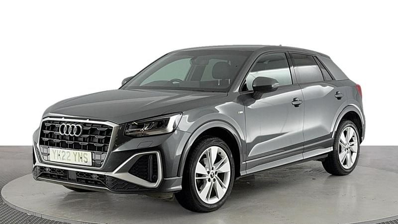 Grey Used 2022 Audi Q2 S-Line SUV | £18,980 (Fair price) - Image 1/4