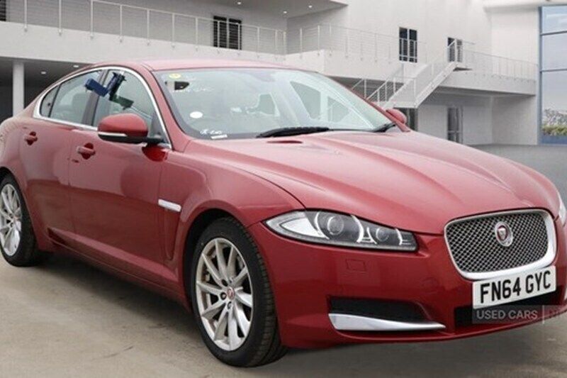 Red Used 2014 Jaguar XF Premium Luxury Sedan | £7,995 (Fair price) - Image 1/1