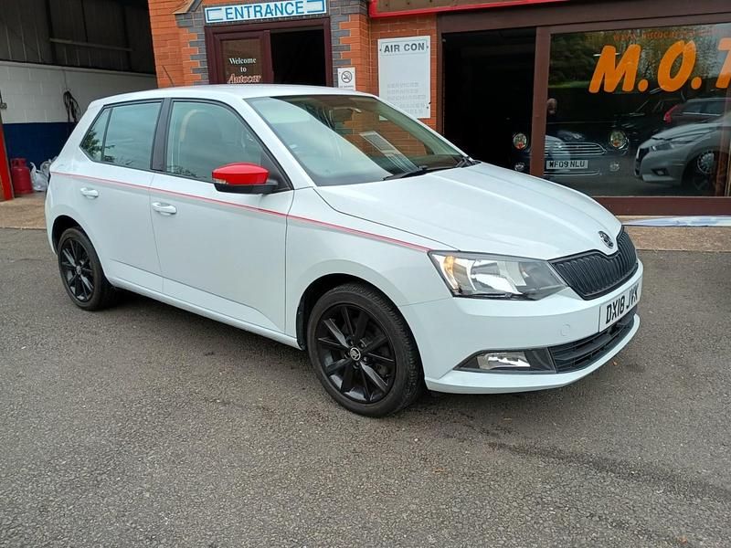 White Used 2018 Skoda Fabia Hatchback | £7,995 (Good price) - Image 1/4