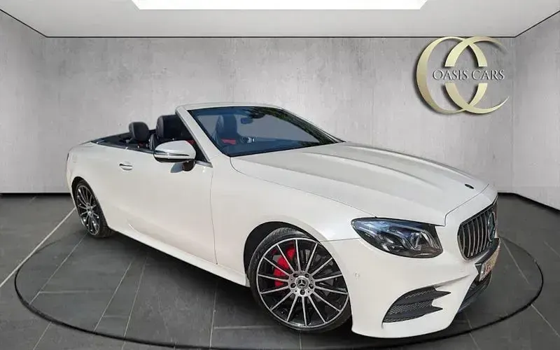 Used Mercedes E220 AMG line 194 HP (142 kW) 2019 Cabriolet