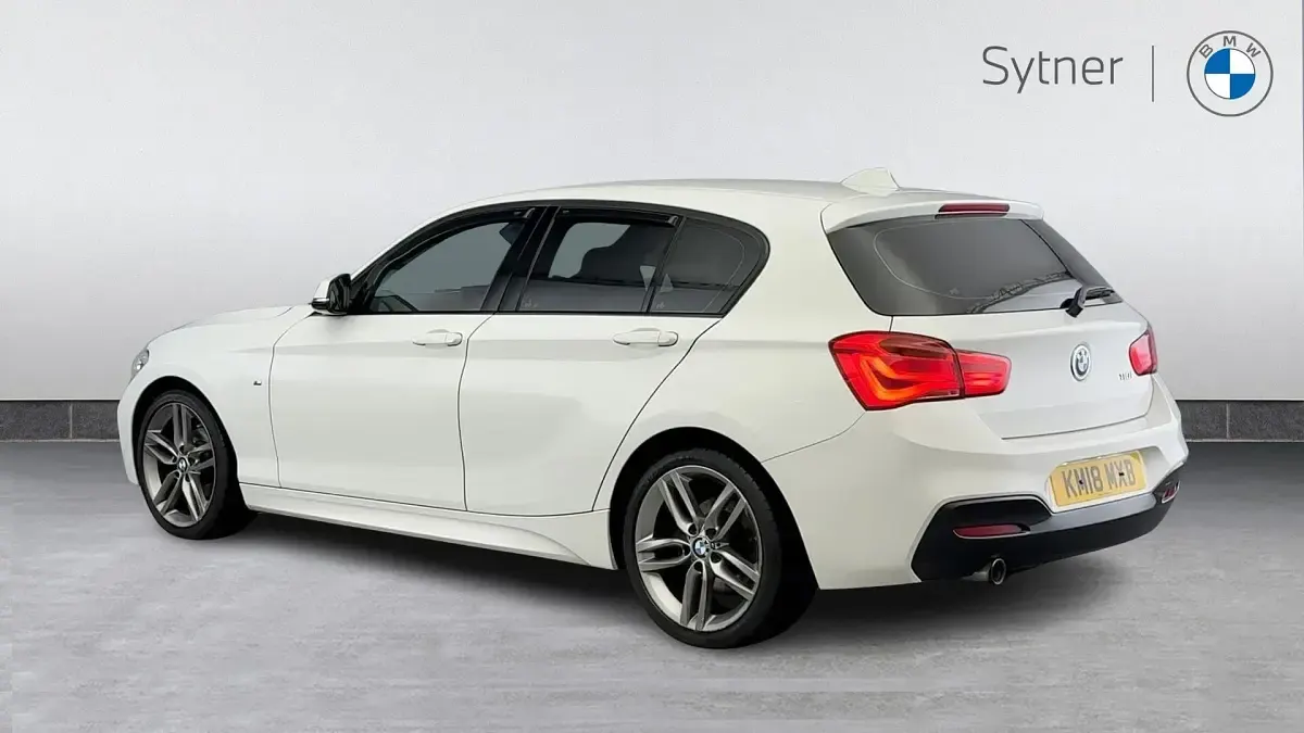 Used BMW 118 M Sport 134 HP (98 kW) 2018 White Hatchback