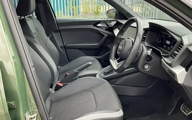 Used Audi A1 Sportback Black Edition 150 HP (110 kW) 2023 Green Hatchback