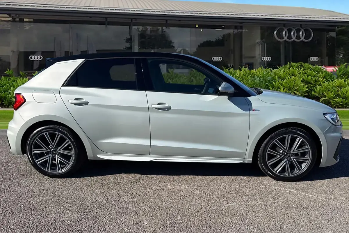 New Audi A1 Sportback S-Line 2026 Silver Hatchback