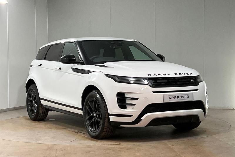 White Used 2025 Land Rover Range Rover evoque SE Dynamic SUV | £40,500 (Expensive) - Image 1/4