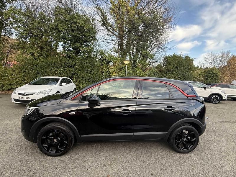 Used Vauxhall Crossland GS Line 128 HP (94 kW) 2022 Black SUV