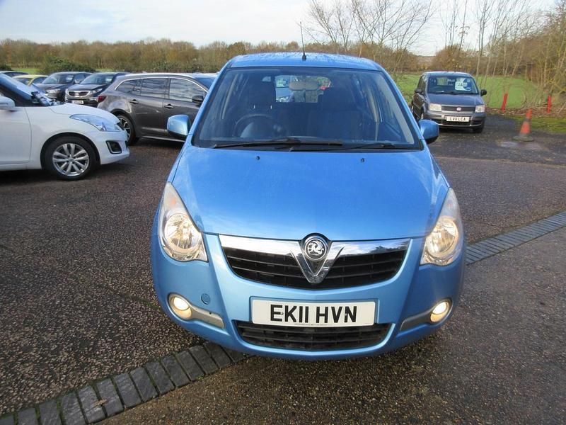 Used Vauxhall Agila S 2011 Blue MPV