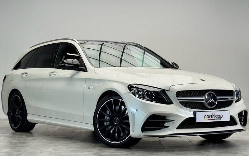 White Used 2018 Mercedes C43 AMG Premium Plus Estate | £26,995 (A bit pricey) - Image 1/4