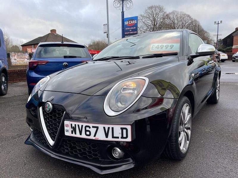 Used Alfa Romeo MiTo Super 95 HP (69 kW) 2017 Black Hatchback