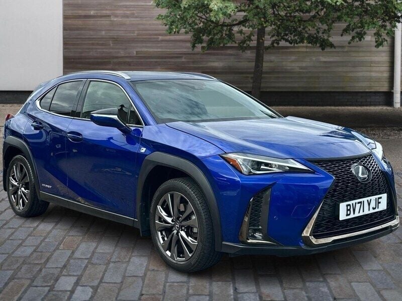 Blue Used 2021 Lexus UX 250h Sport Line SUV | £25,290 (A bit pricey) - Image 1/4