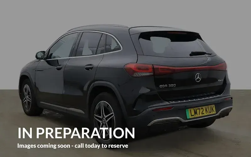 Used Mercedes EQA350 AMG line 214 kW (292 HP) 2022 Black SUV