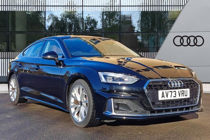 Used Audi A5 Sportback Sport 245 HP (180 kW) 2023 Black Hatchback