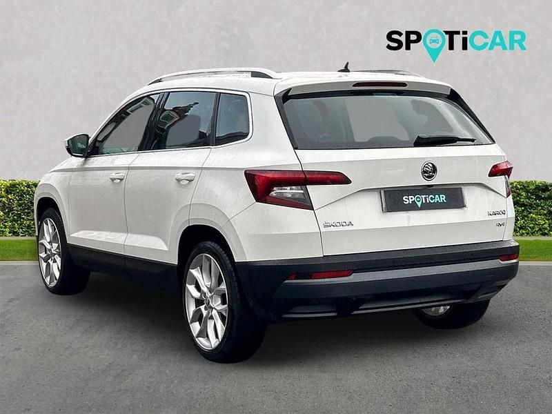 White Used 2018 Skoda Karoq SUV | £18,995 (Fair price) - Image 1/3