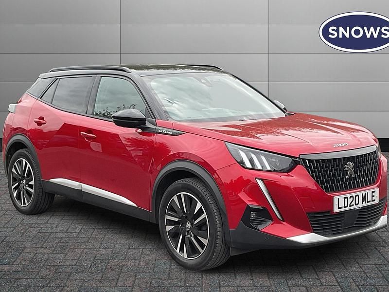 Red Used 2020 Peugeot 2008 GT-line SUV | £15,912 (A bit pricey) - Image 1/4