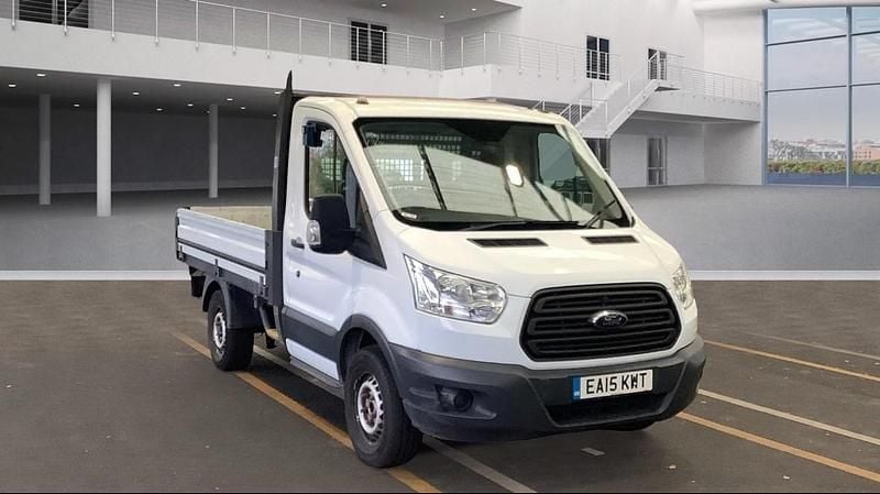 Used Ford Transit 100 HP (73 kW) 2015 White Cabriolet