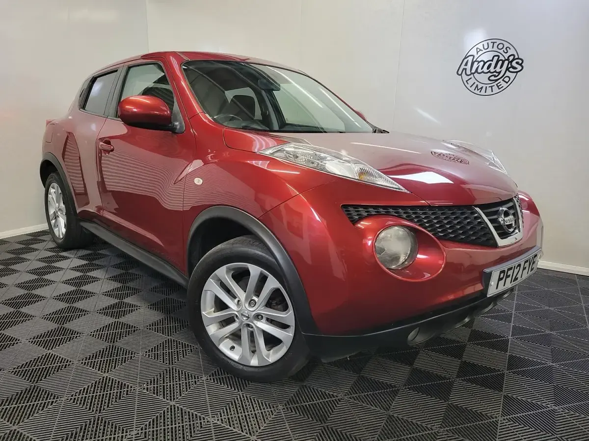 Used Nissan Juke Acenta Premium 110 HP (80 kW) 2012 Red SUV