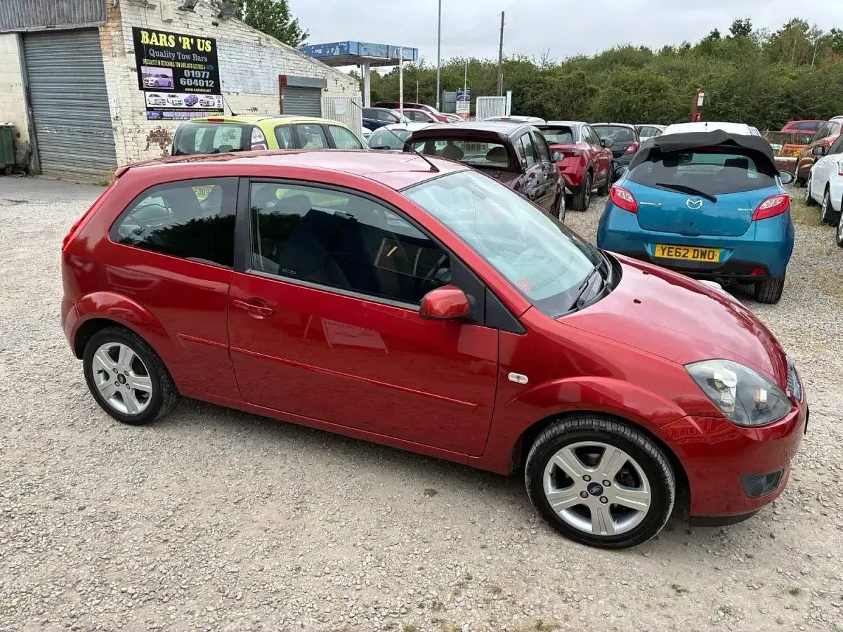 Used Ford Fiesta Zetec 2008 Red Hatchback