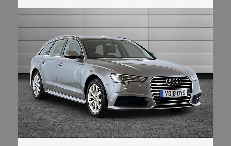 Used Audi A6 Design 190 HP (139 kW) 2018 Tornado grey Estate
