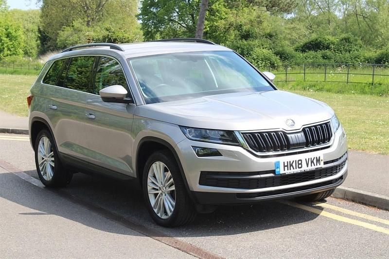 Beige Used 2018 Skoda Kodiaq SE L SUV | £11,995 (Expensive) - Image 1/4