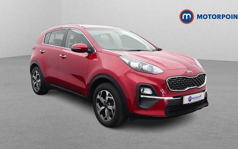 Used Kia Sportage 136 HP (100 kW) 2021 Red SUV
