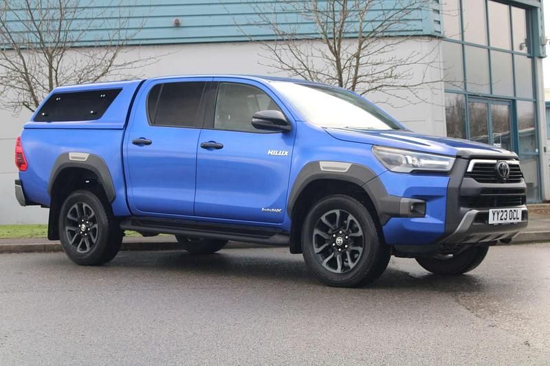 Blue Used 2023 Toyota HiLux Luxury Pickup | £37,800 (Expensive) - Image 1/4