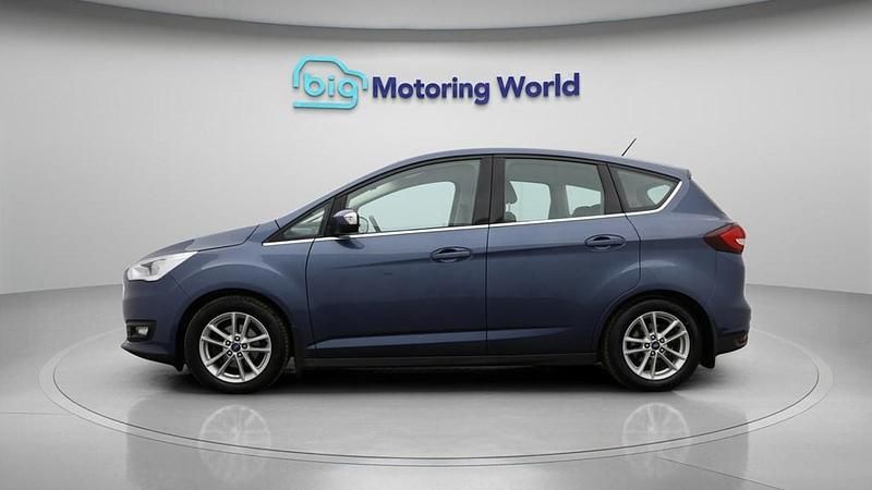 Used Ford C-MAX Zetec 120 HP (88 kW) 2019 Blue MPV