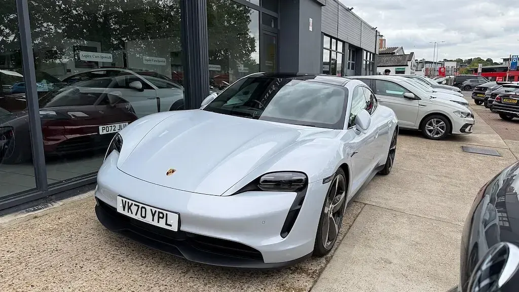 Used Porsche Taycan Performance Package 419 kW (571 HP) 2020 Grey Sedan