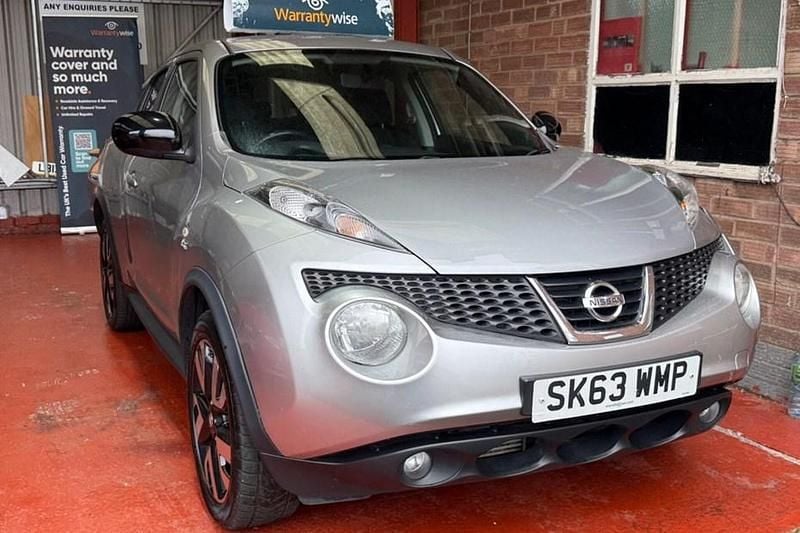 Silver Used 2013 Nissan Juke N-TEC SUV | £3,399 (Fair price) - Image 1/1